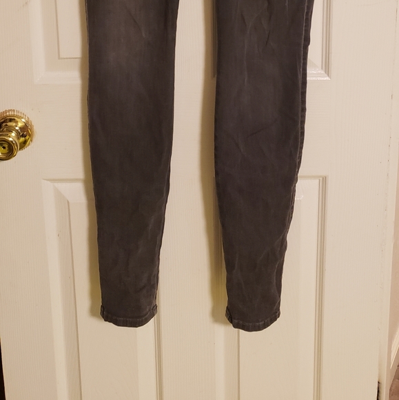 Dark Grey Skinny Jeans Size 29 by Bebe. - Picture 5 of 7